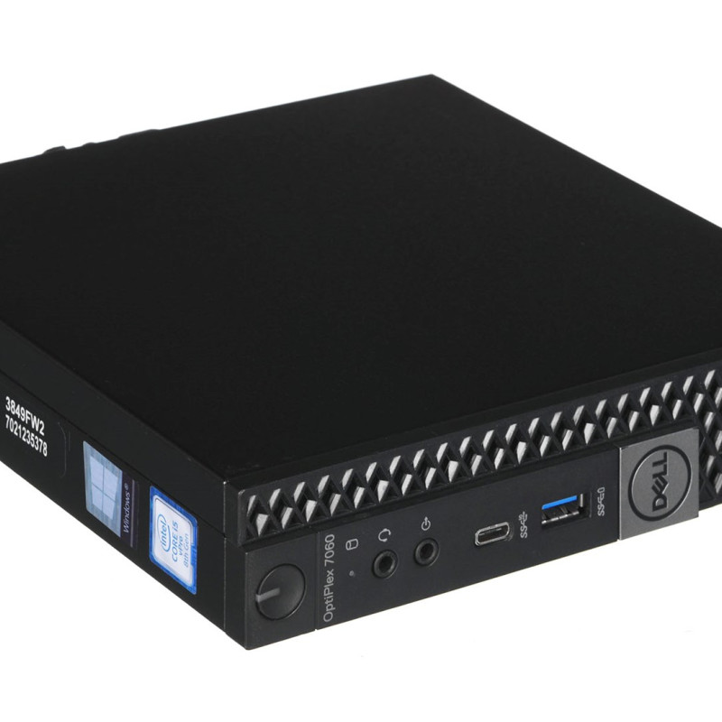 Dell OptiPlex 7060 Micro (2018) – Intel Core i5-8500T – 16GB RAM – 256GB SSD